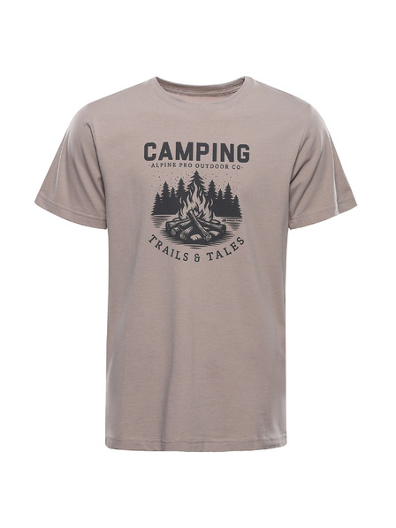 ALPINE PRO Мъжка памучна тениска ALPINE PRO MOROL atmosphere вариант pb