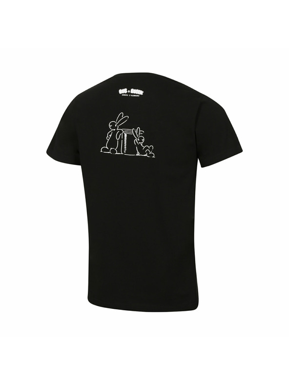 ALPINE PRO Мъжка памучна тениска боб и бобек ALPINE PRO BOBB black