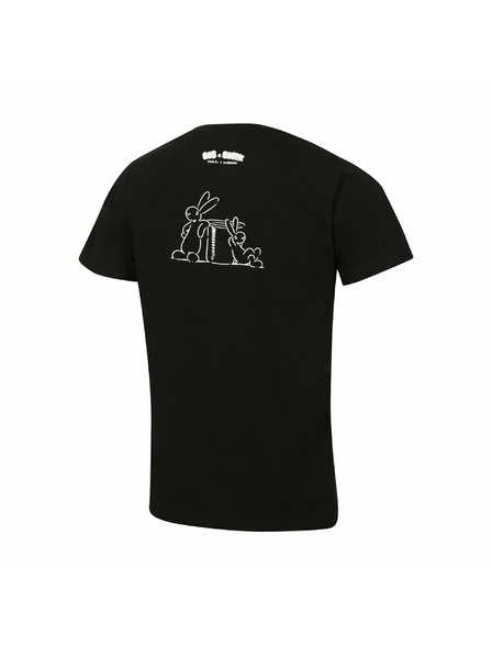 ALPINE PRO Мъжка памучна тениска боб и бобек ALPINE PRO BOBB black