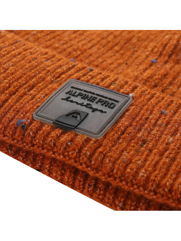 ALPINE PRO Зимна шапка ALPINE PRO KORDE red clay