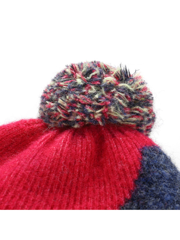 ALPINE PRO Зимна шапка с помпон ALPINE PRO MOBE fuchsia fedora