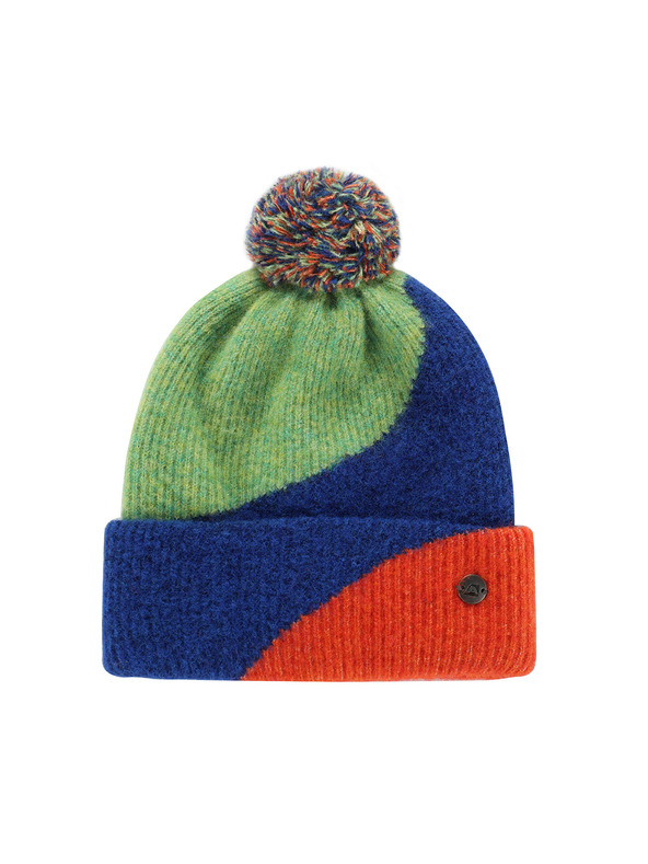 ALPINE PRO Зимна шапка с помпон ALPINE PRO MOBE acid lime