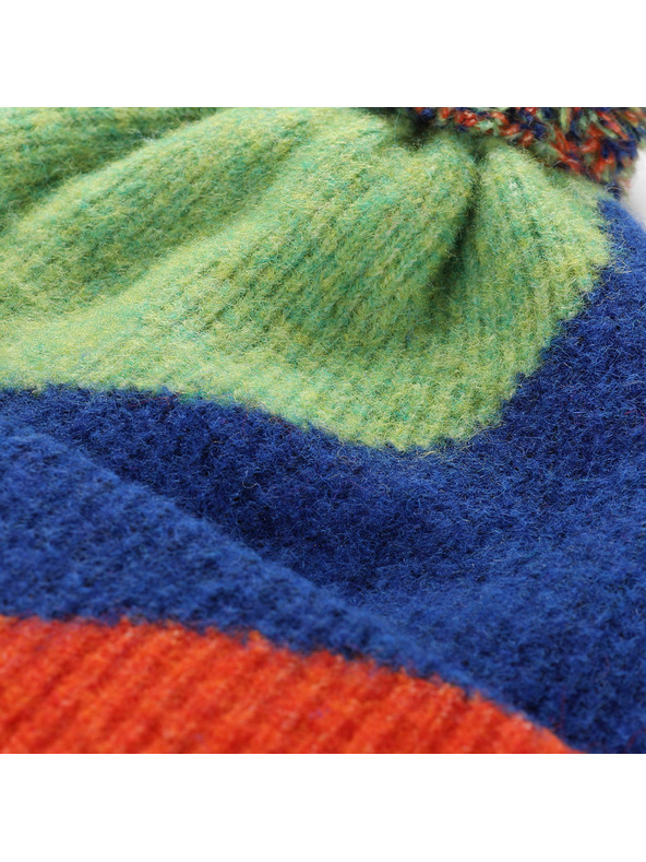 ALPINE PRO Зимна шапка с помпон ALPINE PRO MOBE acid lime