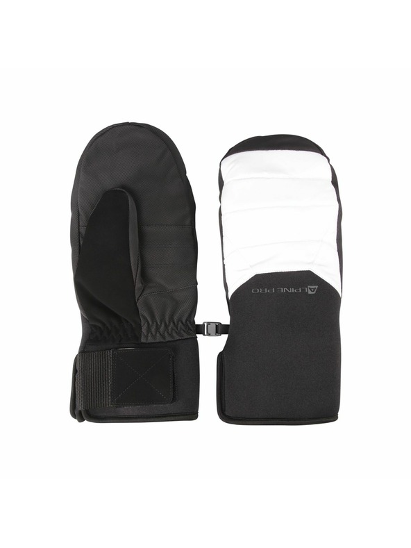 ALPINE PRO Ски ръкавици с DWR обработка ALPINE PRO NERNE бели