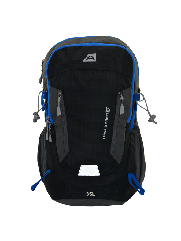 ALPINE PRO Outdoor раница с дъждобран 35л ALPINE PRO SEDE черна