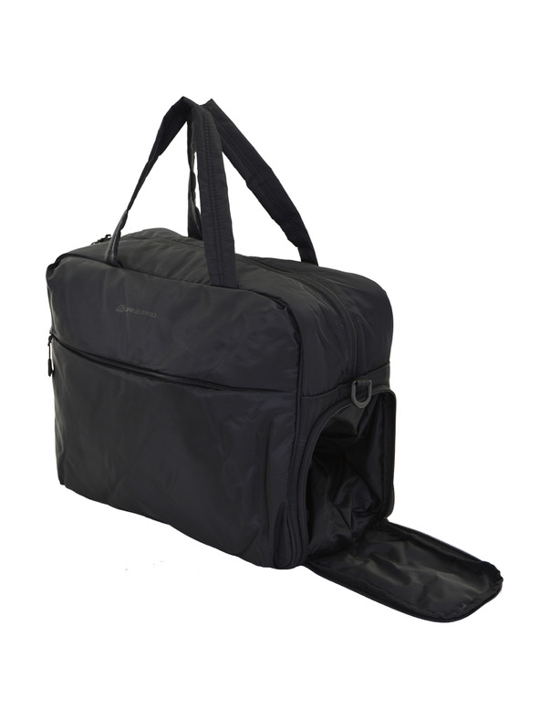 ALPINE PRO Спортна чанта с дръжки и през рамо ALPINE PRO DELE черна