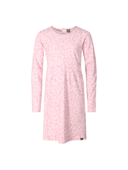 NAX Детска памучна рокля nax NAX WERTO светло лилаво