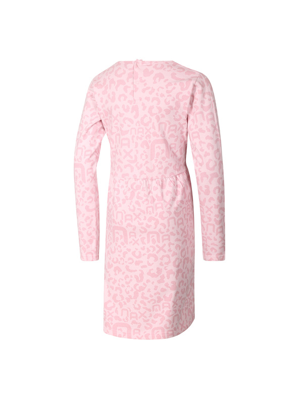 NAX Детска памучна рокля nax NAX WERTO светло лилаво