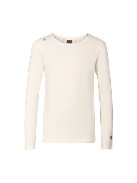 NAX Детска памучна тениска nax NAX POLTO крем