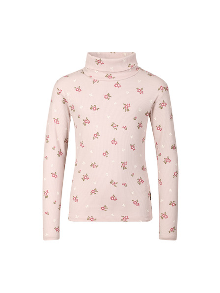 NAX Детски памучен поло-овъртък nax NAX GOMMO тъмен виолетов