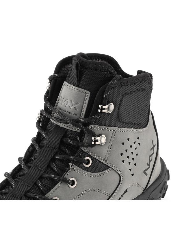 NAX Мъжки градски обувки nax NAX NARED тъмносиви