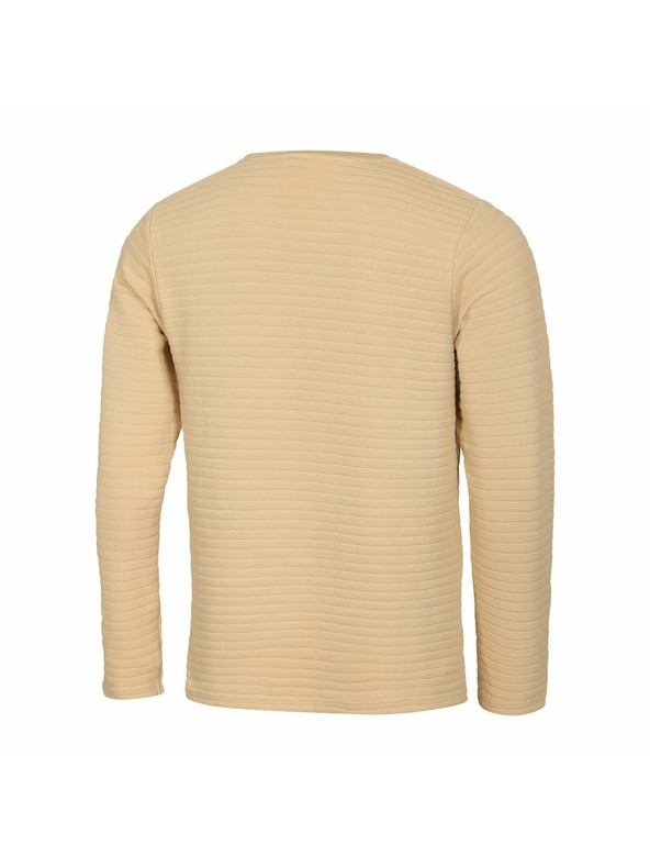 NAX Мъжка памучна тениска nax NAX OXAR камилска