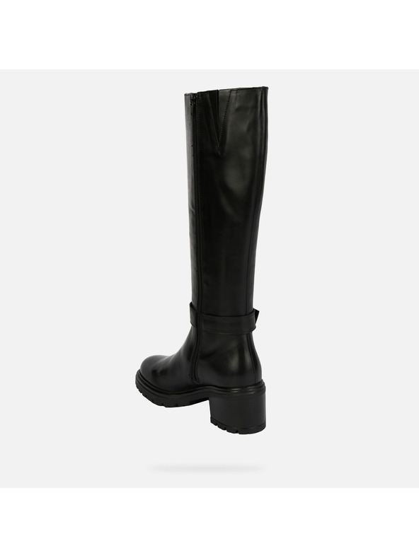 Geox Черни дамски ботуши Geox Damiana