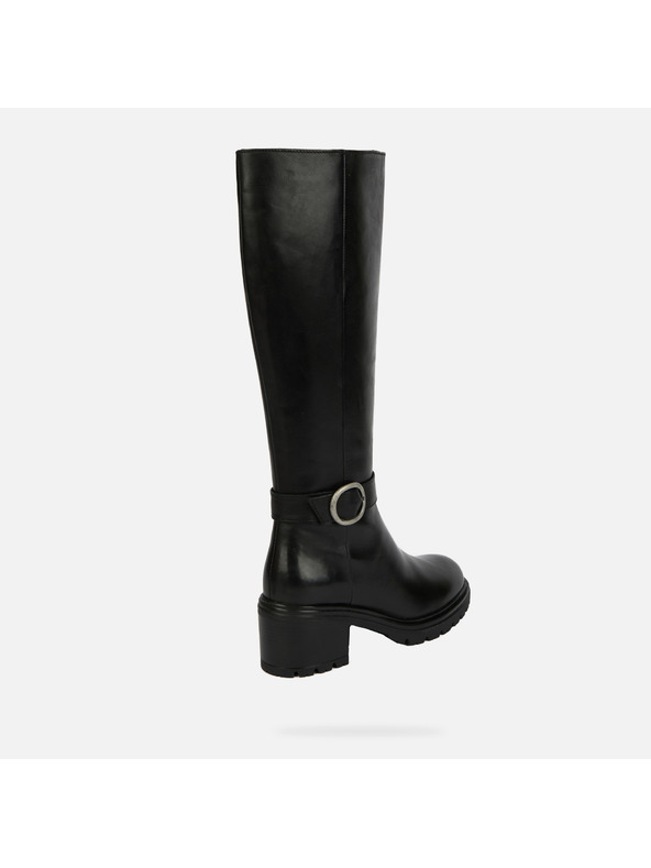 Geox Черни дамски ботуши Geox Damiana