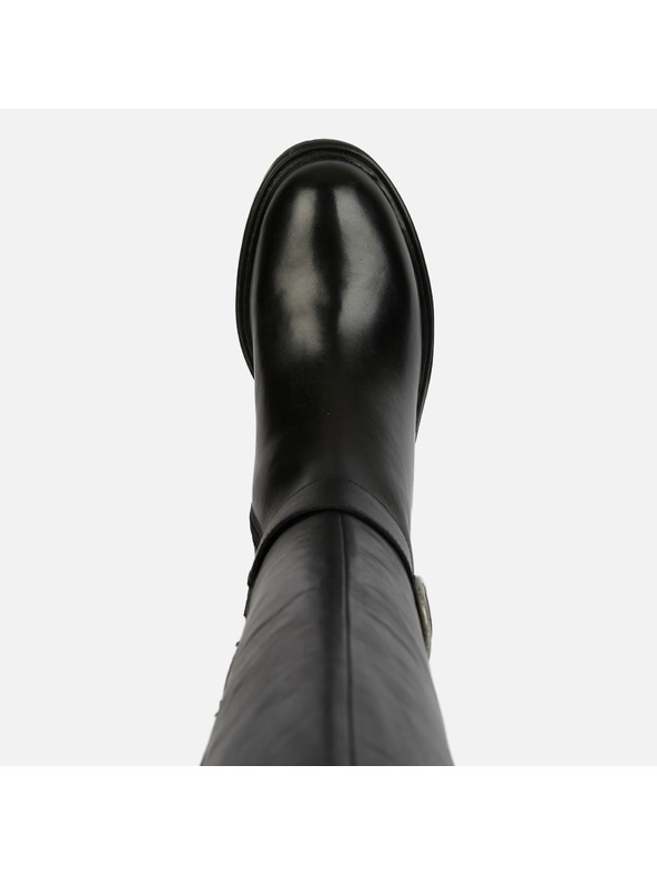 Geox Черни дамски ботуши Geox Damiana