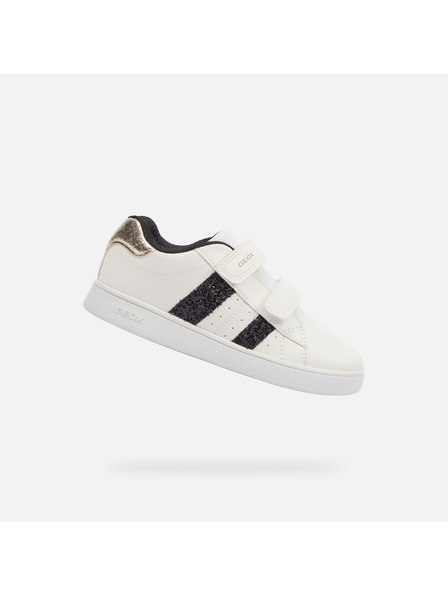 Geox Бели детски маратонки Geox Eclyper Girl