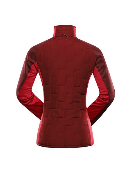 ALPINE PRO Дамски суитшърт с мериносова вата ALPINE PRO JORWA merlot