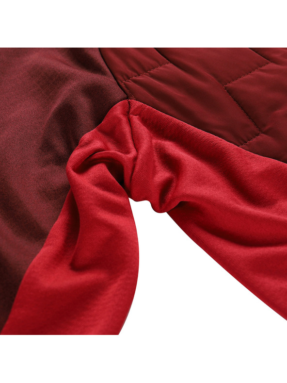 ALPINE PRO Дамски суитшърт с мериносова вата ALPINE PRO JORWA merlot