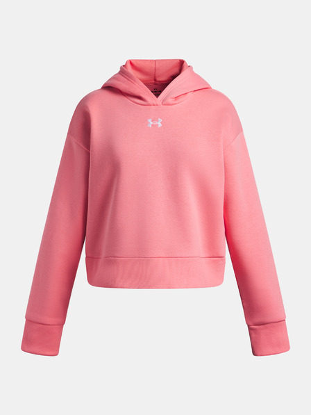 Under Armour Момичешки суитшърт Under Armour UA Rival Fleece Hoodie-PNK