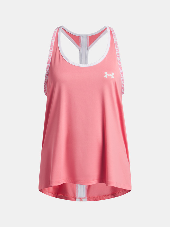 Under Armour Момичешки потник Under Armour Tech Knockout Tank-PNK