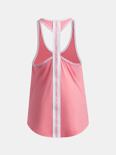 Under Armour Момичешки потник Under Armour Tech Knockout Tank-PNK