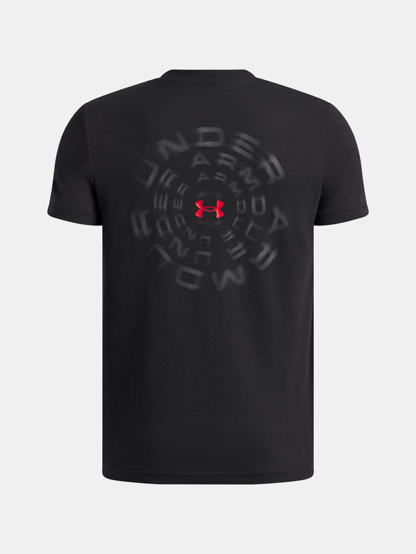 Under Armour Детска тениска Under Armour UA B WM Blur SS-BLK