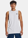 Under Armour Мъжки потник Under Armour UA LEFT CHEST CUT OFF TANK-WHT