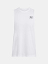 Under Armour Мъжки потник Under Armour UA LEFT CHEST CUT OFF TANK-WHT