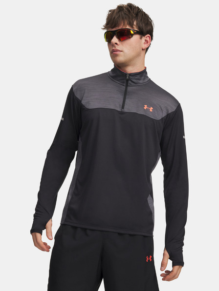 Under Armour Мъжка блуза с дълг ръкав Under Armour UA Tech Utility 1/4 Цип-BLK