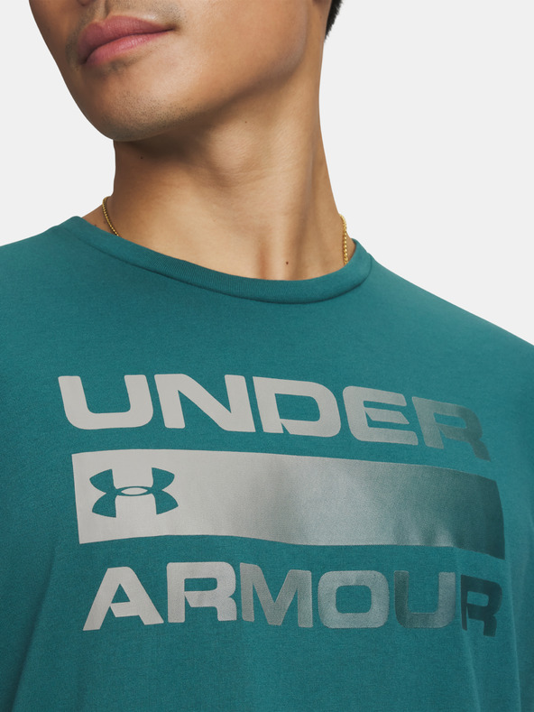 Under Armour Мъжка тениска Under Armour UA TEAM ISSUE WORDMARK SS-GRN