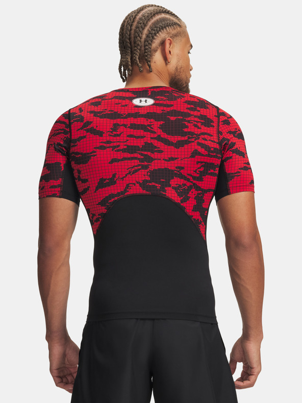 Under Armour Мъжка тениска Under Armour UA HG Printed SS-BLK