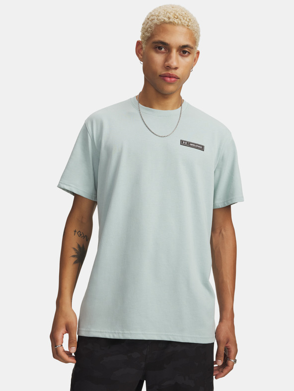 Under Armour Мъжка тениска Under Armour UA HW ARMOUR LABEL SS-BLU