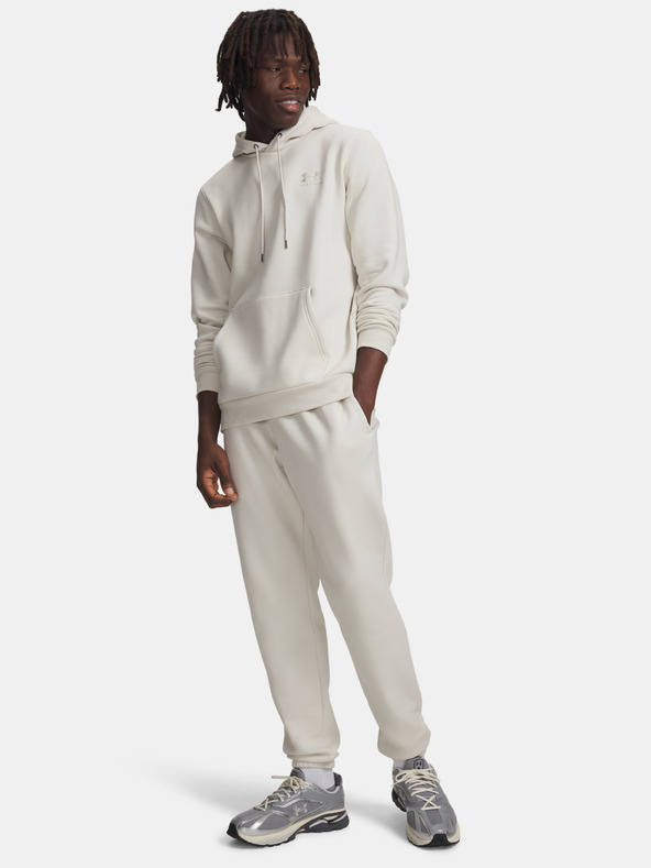 Under Armour Мъжки долнища Under Armour UA Icon Fleece Jogger-WHT
