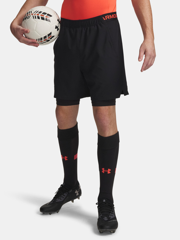 Under Armour Мъжки къси панталони Under Armour UA Vanish Woven 2in1 Sts-BLK