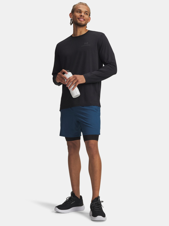 Under Armour Мъжки къси панталони Under Armour UA Vanish Woven 2in1 Sts-BLU