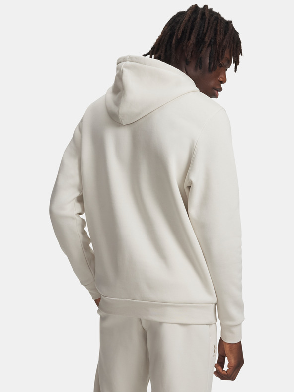 Under Armour Мъжки суитшърт Under Armour UA Icon Fleece Hoodie-WHT