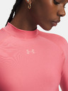 Under Armour Дамска тениска Under Armour HeatGear Crop Mock LS-PNK