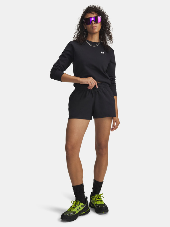 Under Armour Дамски къси панталони Under Armour UA SPORT TERRY SHORT-BLK