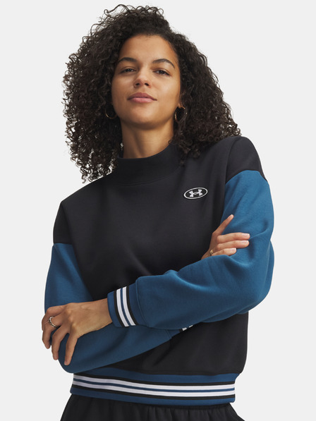 Under Armour Дамски суитшърт Under Armour UA Icon Novelty Crew-BLK
