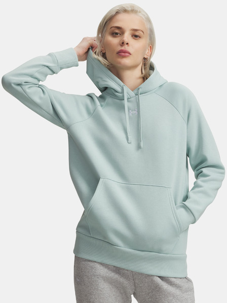 Under Armour Дамски суитшърт Under Armour UA Rival Fleece Hoodie-BLU
