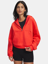 Under Armour Дамски суитшърт Under Armour UA Icon Fleece HZ Hoodie-RED