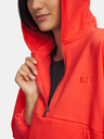 Under Armour Дамски суитшърт Under Armour UA Icon Fleece HZ Hoodie-RED