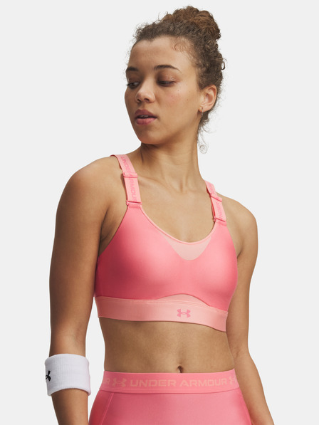 Under Armour Дамски сутиен Under Armour UA Infinity High 2.0 Bra-PNK