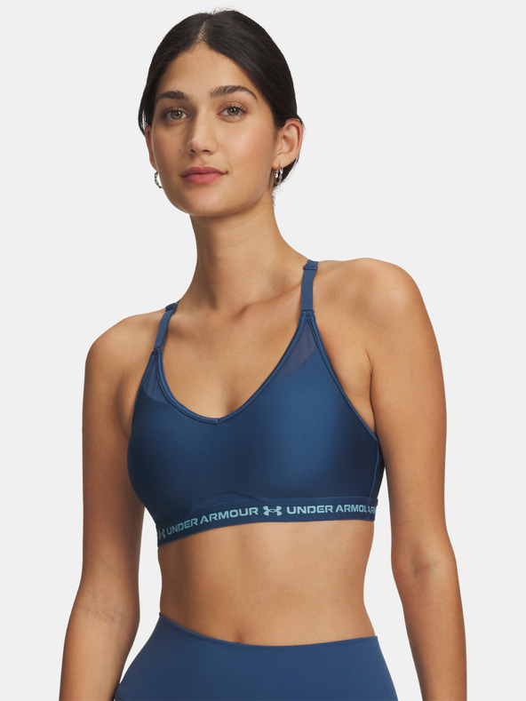 Under Armour Дамски сутиен Under Armour UA Crossback Low Bra-BLU