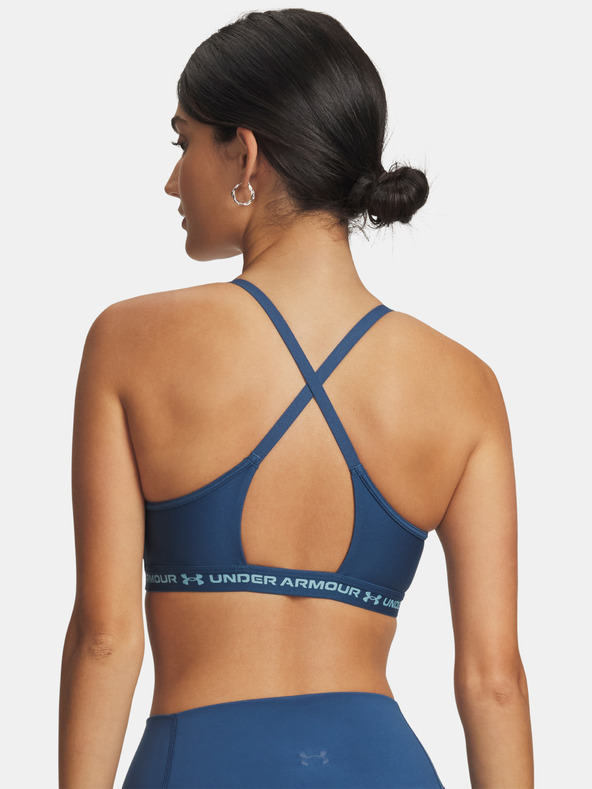 Under Armour Дамски сутиен Under Armour UA Crossback Low Bra-BLU