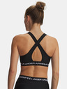 Under Armour Дамски сутиен Under Armour Crossback Mid Bra-BLK