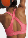 Under Armour Дамски сутиен Under Armour Crossback Mid Bra-PNK