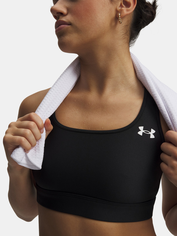 Under Armour Дамски сутиен Under Armour HeatGear Mid-BLK