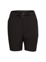 ALPINE PRO Дамски софтшел бързосъхнещи шорти ALPINE PRO ZOLENA черни