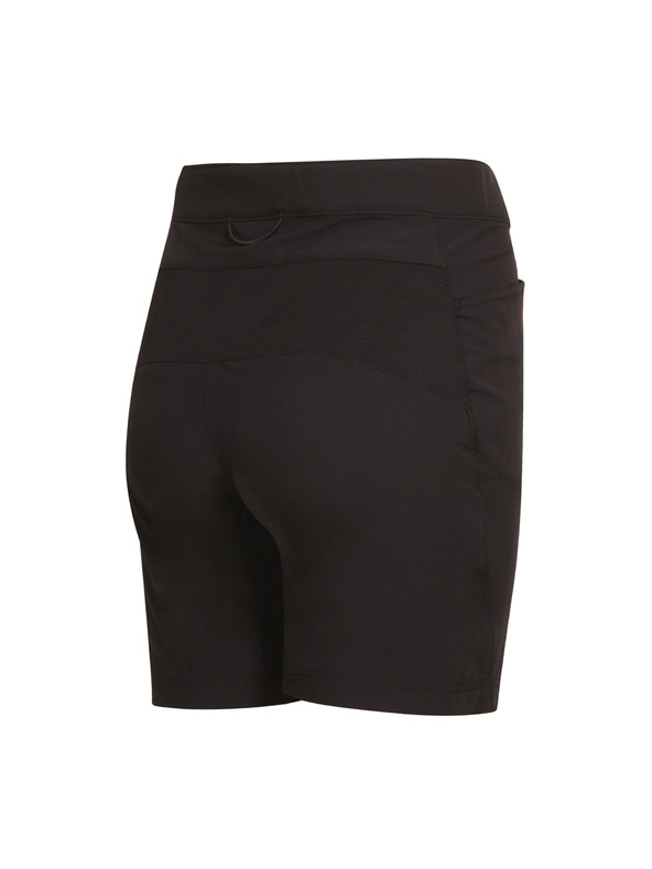 ALPINE PRO Дамски софтшел бързосъхнещи шорти ALPINE PRO ZOLENA черни